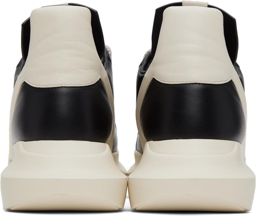Rick Owens Black  Off-White Geth Sneakers