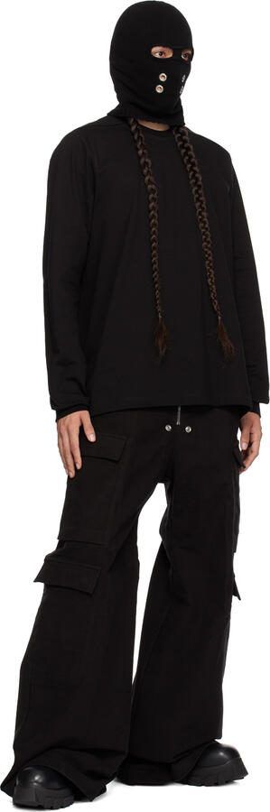 Rick Owens Black Beatle Bozo Tractor Boots - Picture 4