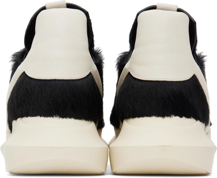 Rick Owens Black Geo Geth Sneakers