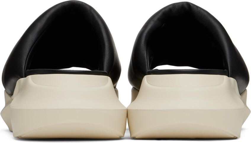 Rick Owens Black Geth Puffer Slides