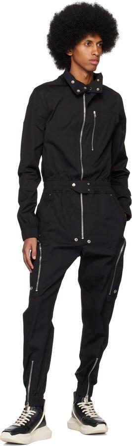 Rick Owens Black Geth Sneakers - Picture 4