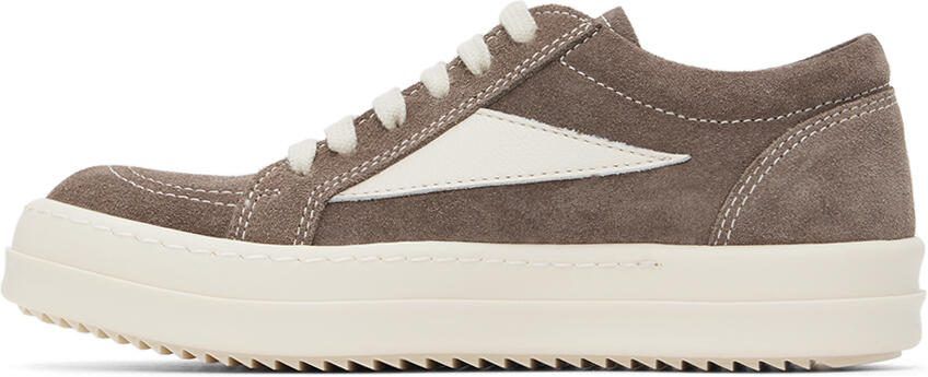 Rick Owens Kids Gray  Off-White Vintage Sneakers - Picture 3