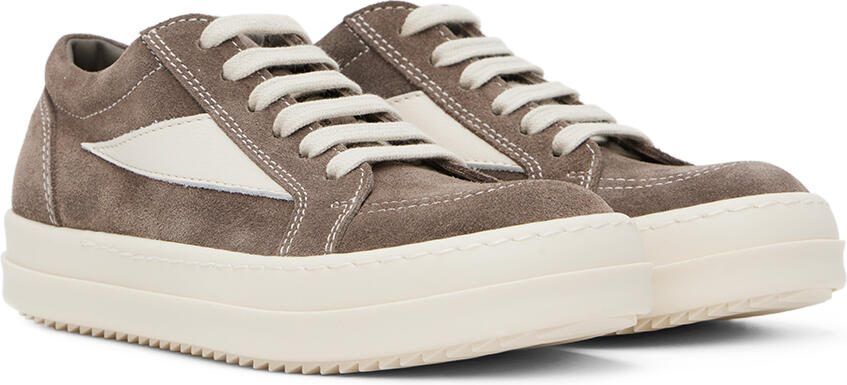 Rick Owens Kids Gray  Off-White Vintage Sneakers - Picture 2