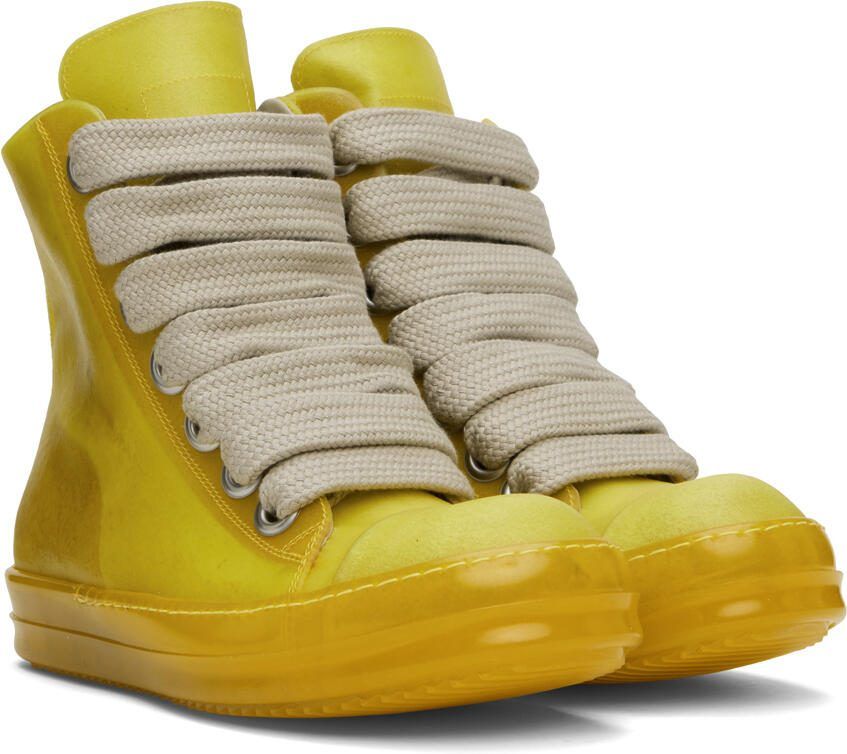 Rick Owens Black  Off-White Geth Sneakers - Picture 2