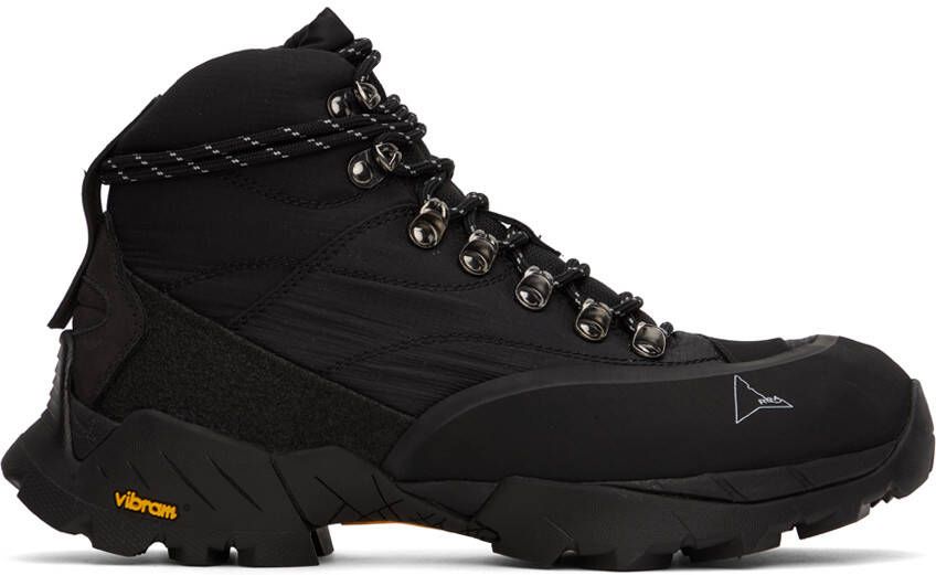 ROA Black Andreas Strap Boots - Picture 5