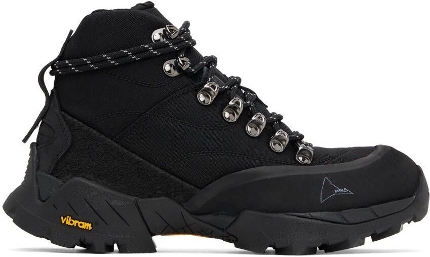 ROA Black Andreas Strap Boots - Picture 6