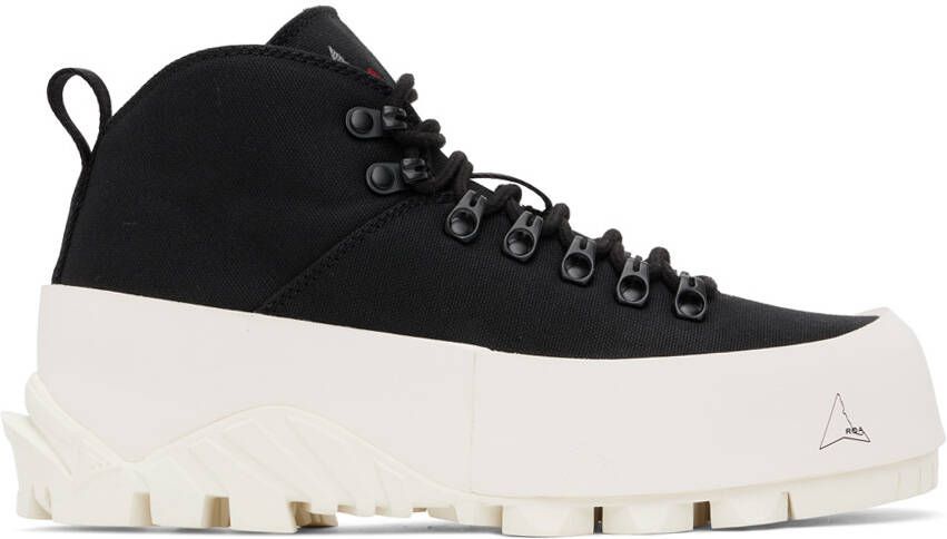 ROA Black CVO Lace-Up Boots - Picture 5