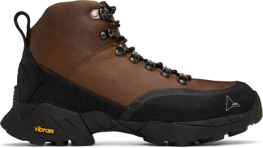 ROA Brown  Black Andreas Boots - Picture 5