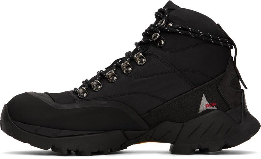 ROA Black Andreas Strap Boots - Picture 3