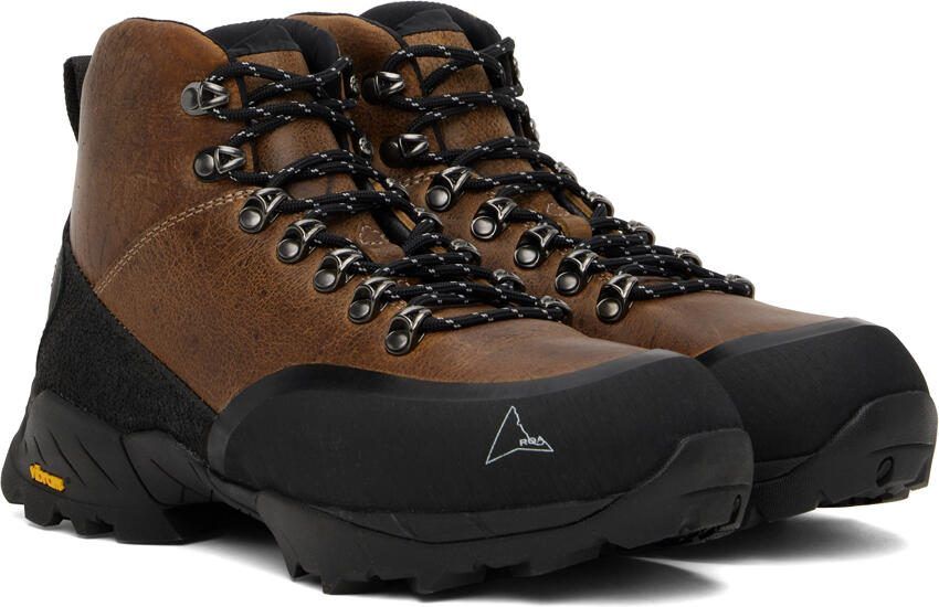 ROA Brown  Black Andreas Boots - Picture 2