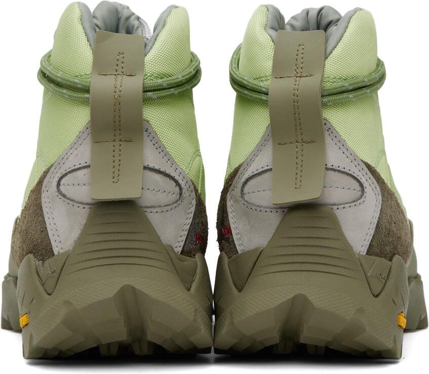 ROA Green Andreas Strap Boots