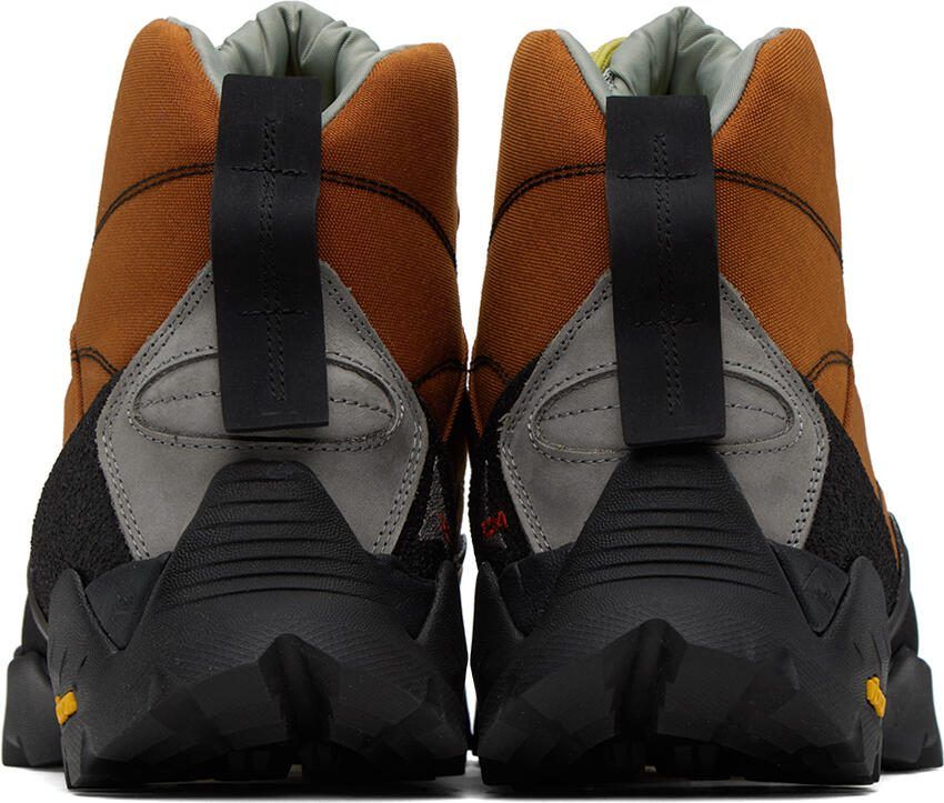 ROA Orange  Black Andreas Strap Boots