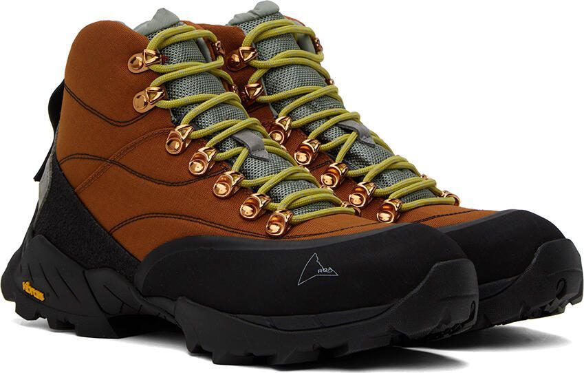 ROA Orange  Black Andreas Strap Boots - Picture 2