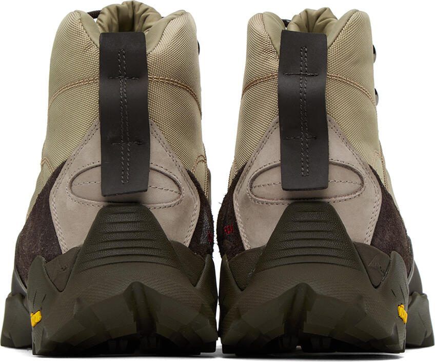 ROA Taupe  Brown Andreas Strap Boots - Picture 2