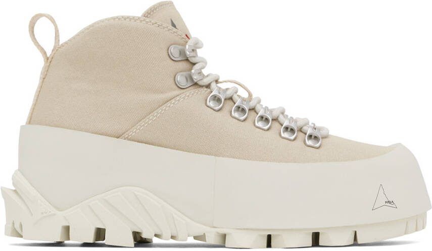 ROA Taupe Cvo Boots - Picture 2
