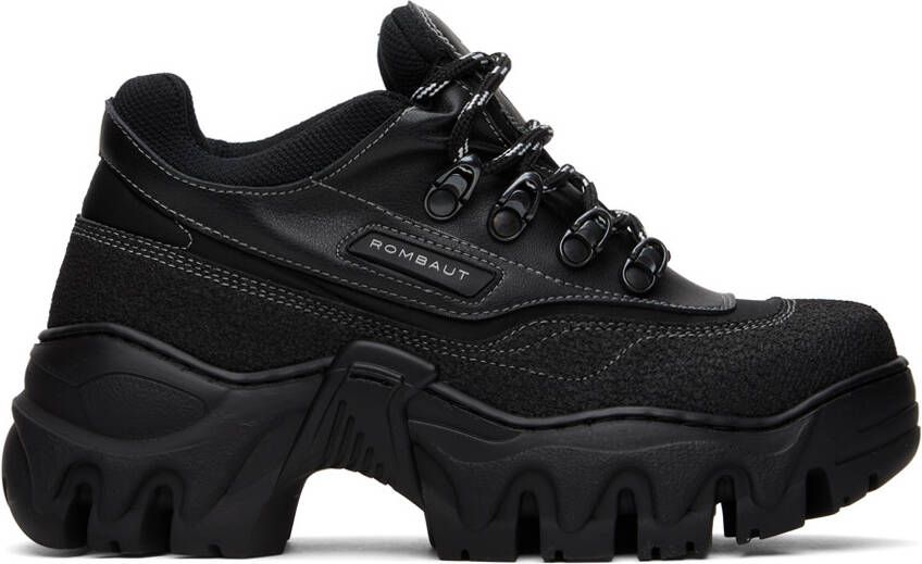 Rombaut Black Boccaccio II Asfalto Sneakers - Picture 7