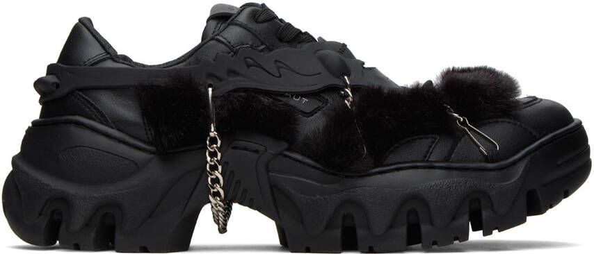 Rombaut Black Boccaccio II Harness Sneakers - Picture 4
