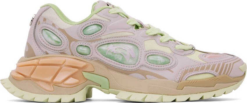 Rombaut Purple  Green Nucleo Sneakers - Picture 5