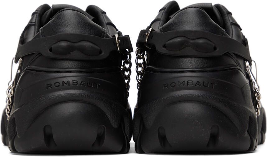 Rombaut Black  White Boccaccio II Harness Sneakers