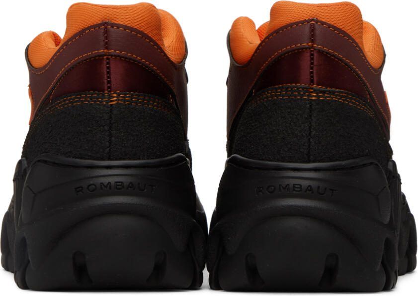 Rombaut Burgundy Boccaccio II Apple Leather Sneakers