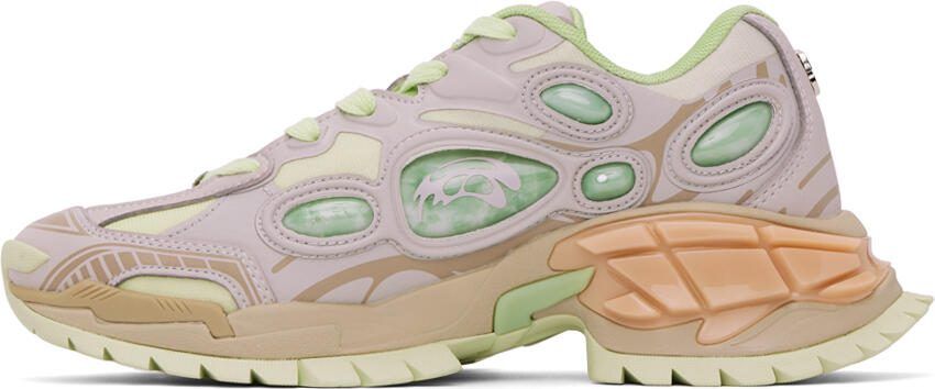 Rombaut Purple  Green Nucleo Sneakers - Picture 3