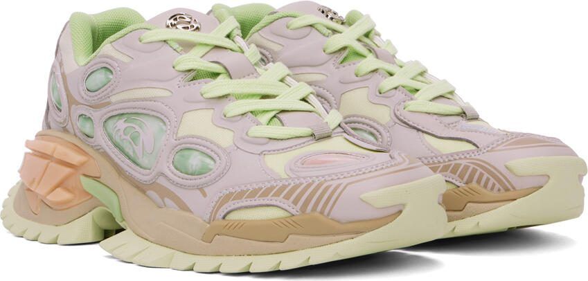 Rombaut Purple  Green Nucleo Sneakers - Picture 2