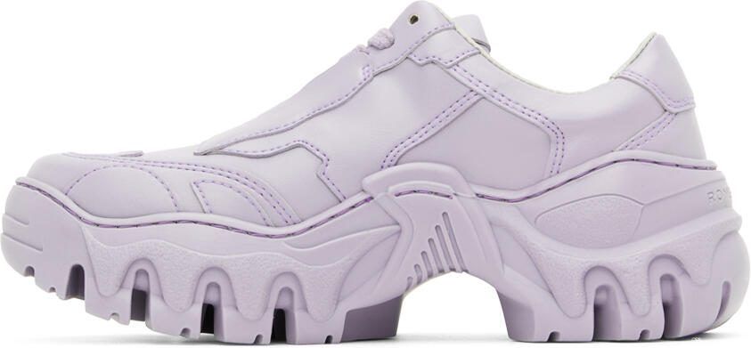 Rombaut Purple Boccaccio II Apple Leather Sneakers - Picture 3