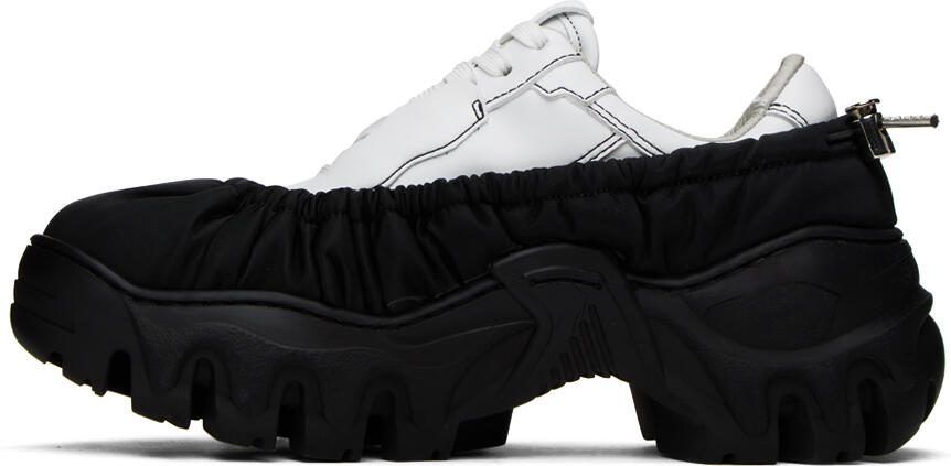 Rombaut SSENSE Exclusive Black  White Boccaccio II Future Sneakers - Picture 4
