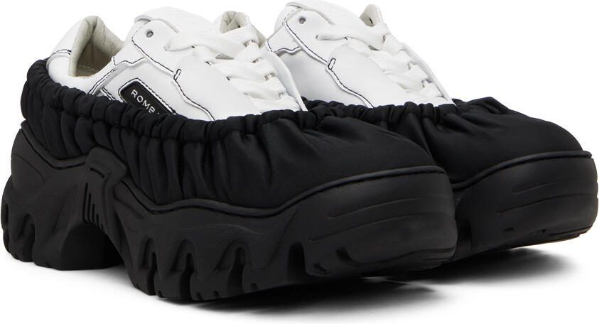 Rombaut SSENSE Exclusive Black  White Boccaccio II Future Sneakers - Picture 2