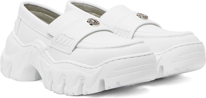 Rombaut SSENSE Exclusive White Boccaccio II Loafers - Picture 2