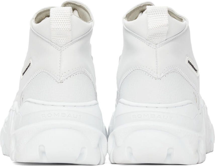 Rombaut White Boccaccio II Future Leather Riot Low Sneakers - Picture 2