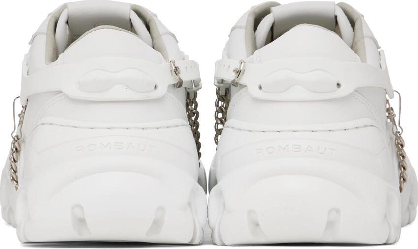 Rombaut White Boccaccio II Harness Sneakers - Picture 2