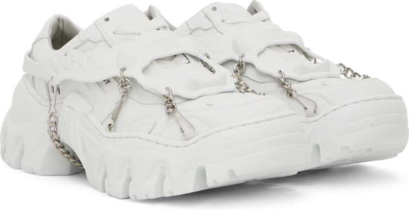 Rombaut White Boccaccio II Harness Sneakers - Picture 2