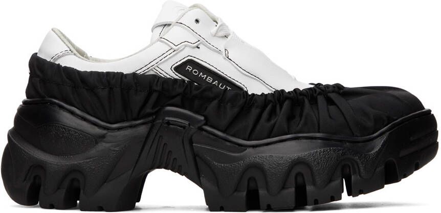 Rombaut SSENSE Exclusive Black  White Boccaccio II Future Sneakers - Picture 7