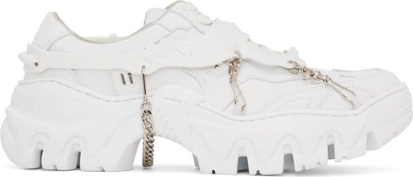 Rombaut White Boccaccio II Harness Sneakers - Picture 4