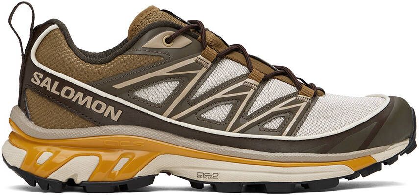 Salomon Beige  Khaki XT-6 Expanse Sneakers - Picture 5