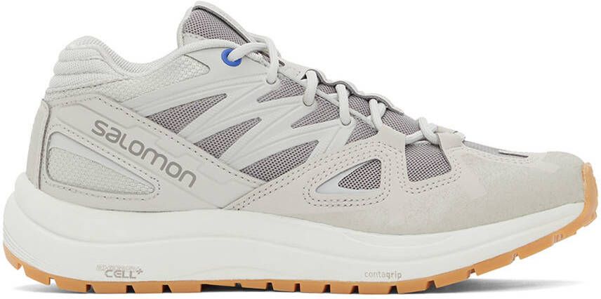 Salomon Gray Odyssey 1 Advanced Low-Top Sneakers - Picture 6