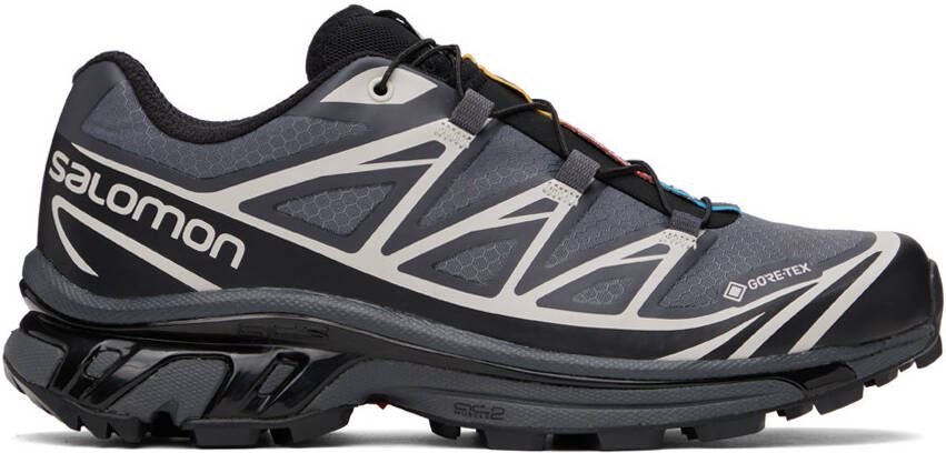 Salomon Black  Gray XT-6 Sneakers