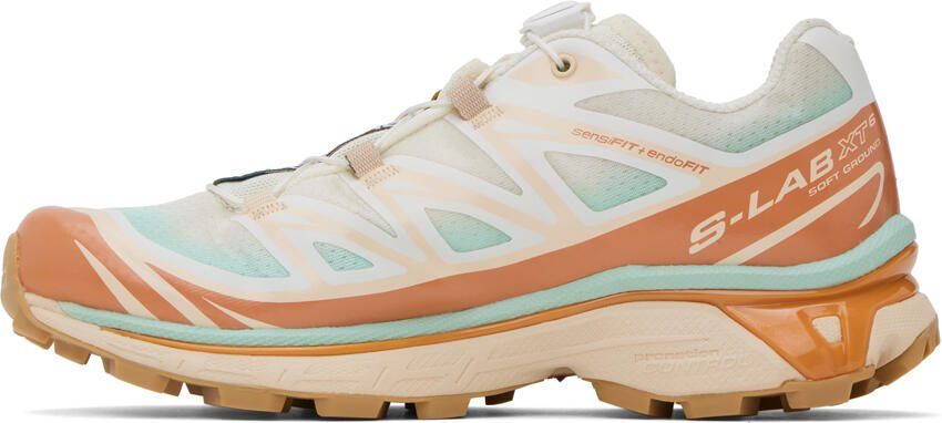 Salomon Off-White  Orange XT-6 Skyline Low-Top Sneakers - Picture 3