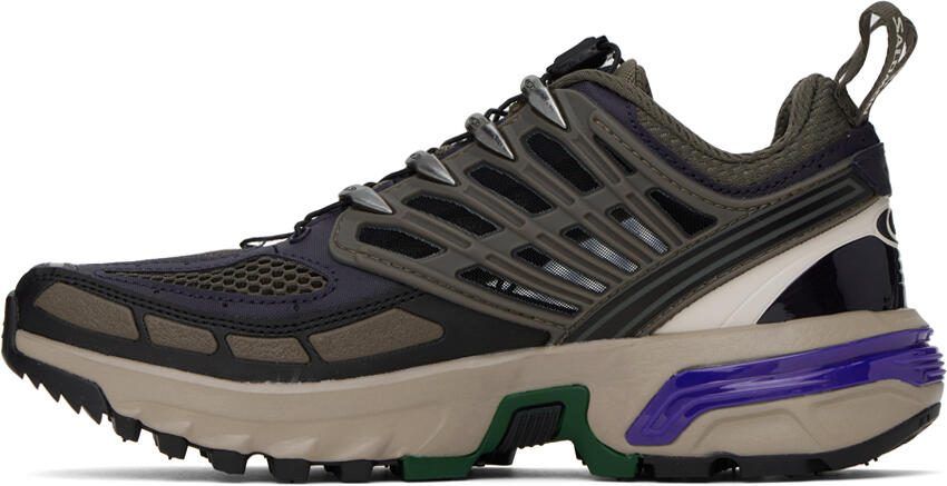 Salomon Black  Gray ACS Pro Advanced Sneakers - Picture 3