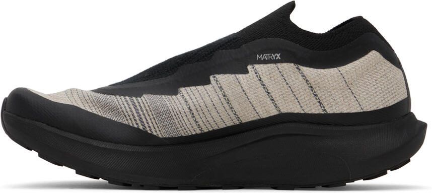 Salomon Black  Gray Pulsar Advanced Sneakers - Picture 3