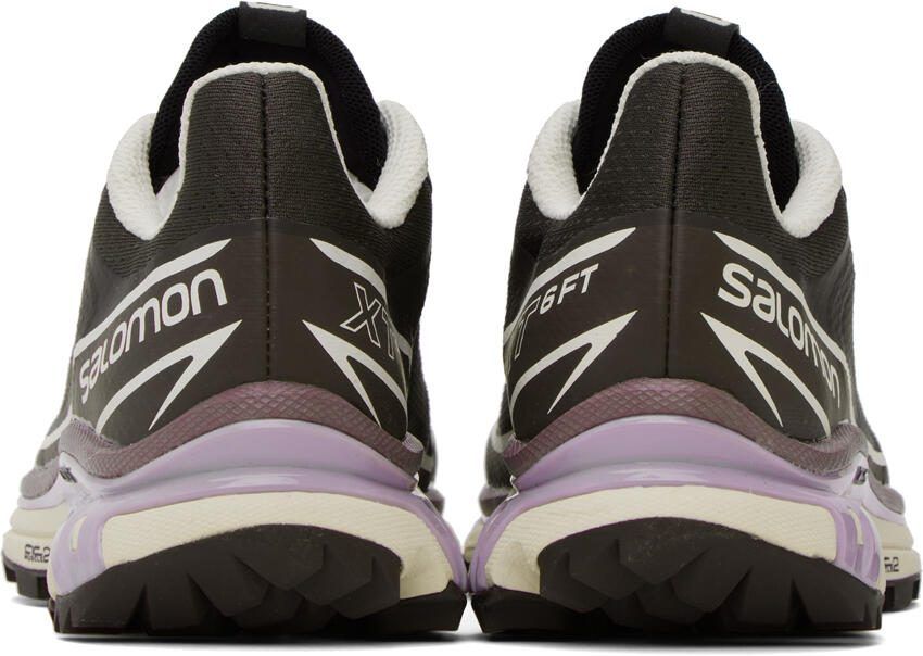 Salomon Black  Purple XT-6 FT Sneakers