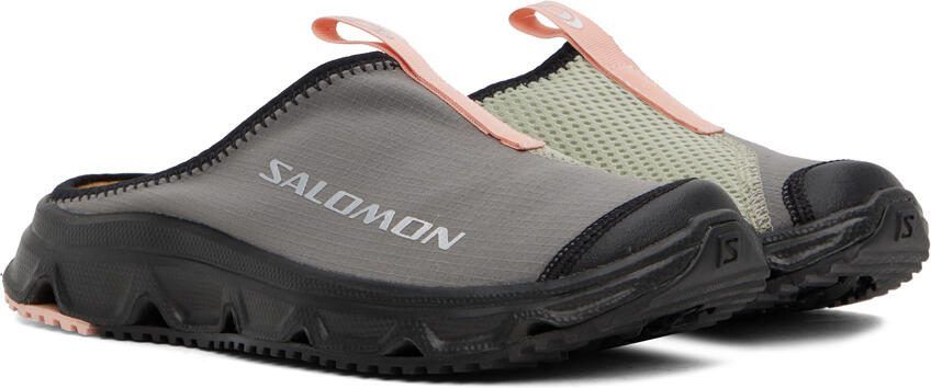 Salomon Gray  Green RX 3.0 Slides - Picture 3