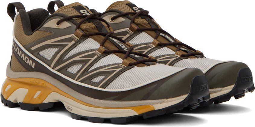 Salomon Beige  Khaki XT-6 Expanse Sneakers - Picture 2