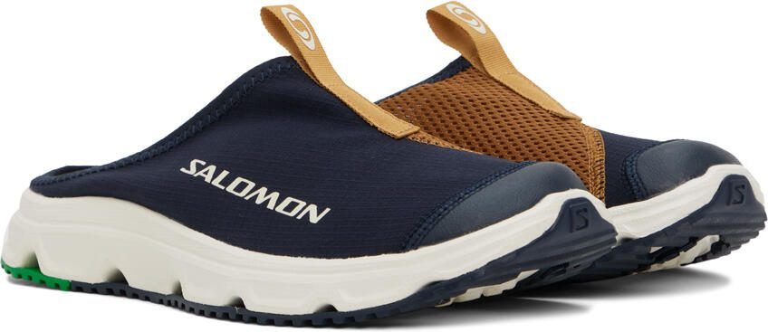 Salomon Navy  Tan RX 3.0 Slides - Picture 2