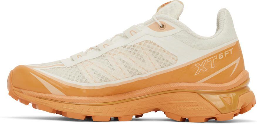 Salomon Orange  Off-White XT-6 FT Sneakers - Picture 3