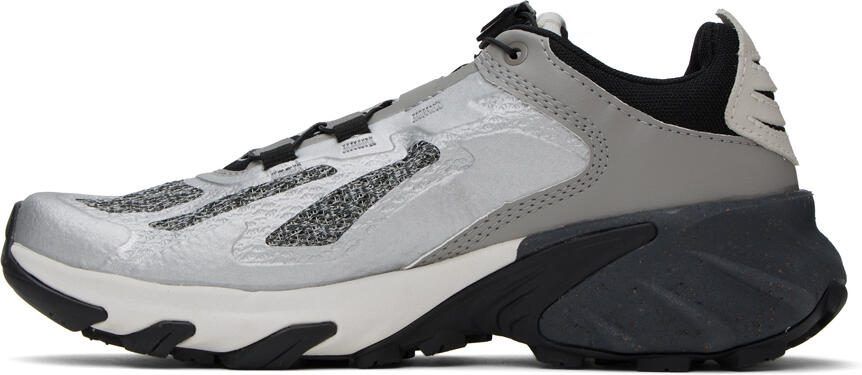 Salomon Silver  Gray Speedverse PRG Sneakers - Picture 6