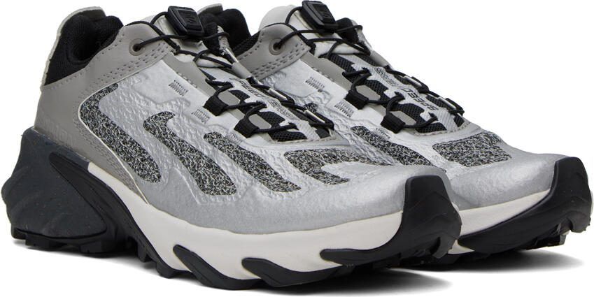 Salomon Silver  Gray Speedverse PRG Sneakers - Picture 3