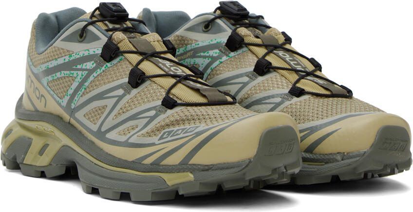 Salomon Taupe  Gray XT-6 Mindful Sneakers - Picture 2