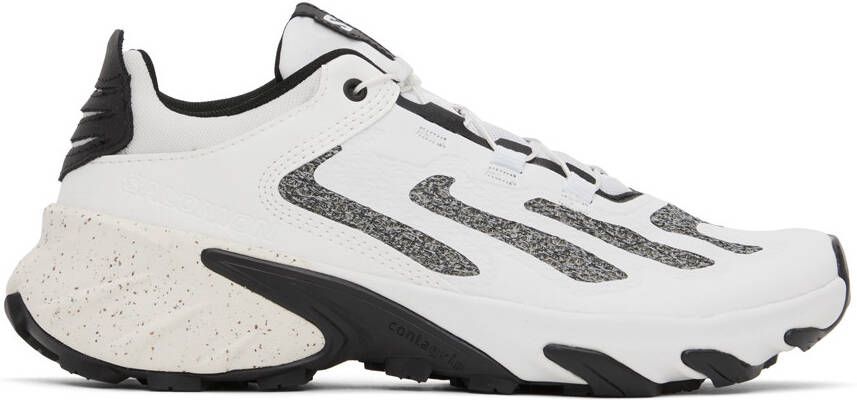 Salomon White  Gray Speedverse PRG Sneakers - Picture 2